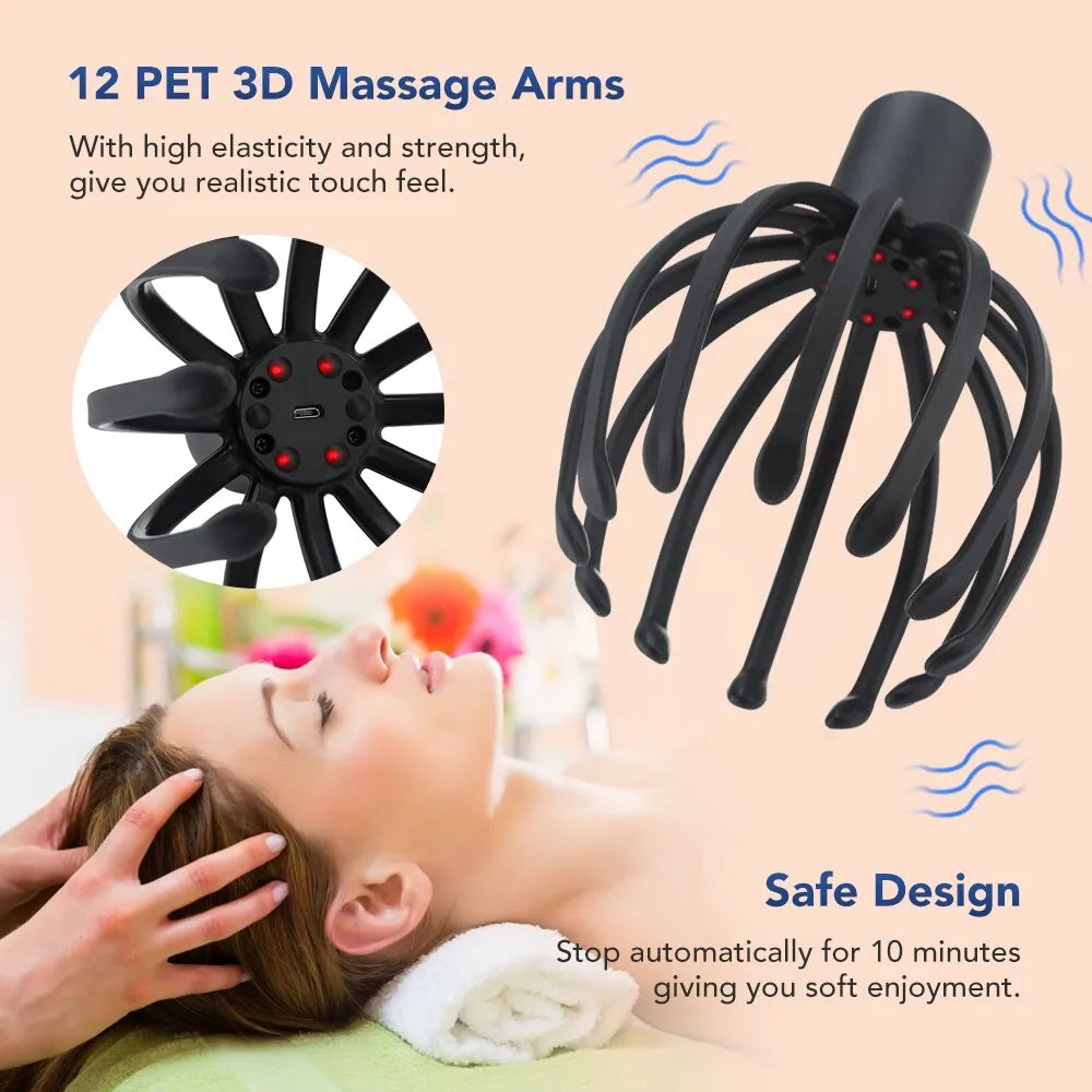 Octopus Claw Scalp Massager