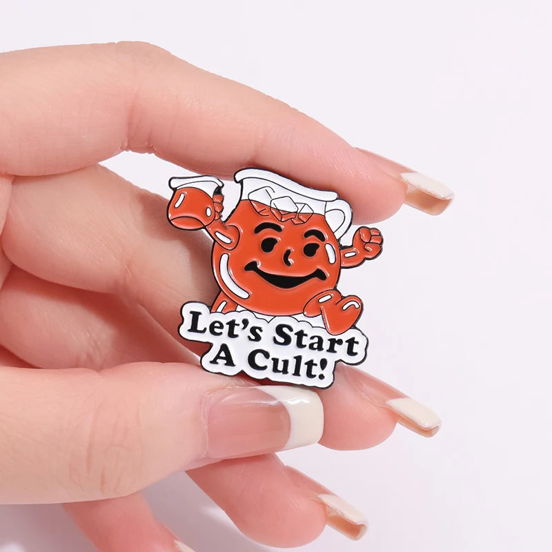 Let's Start A Cult - Pin