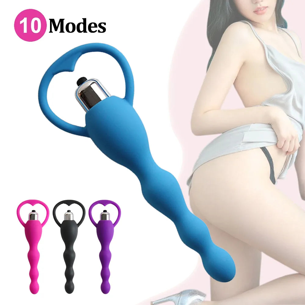 Classic 10 Function Butt Plug Vibrators