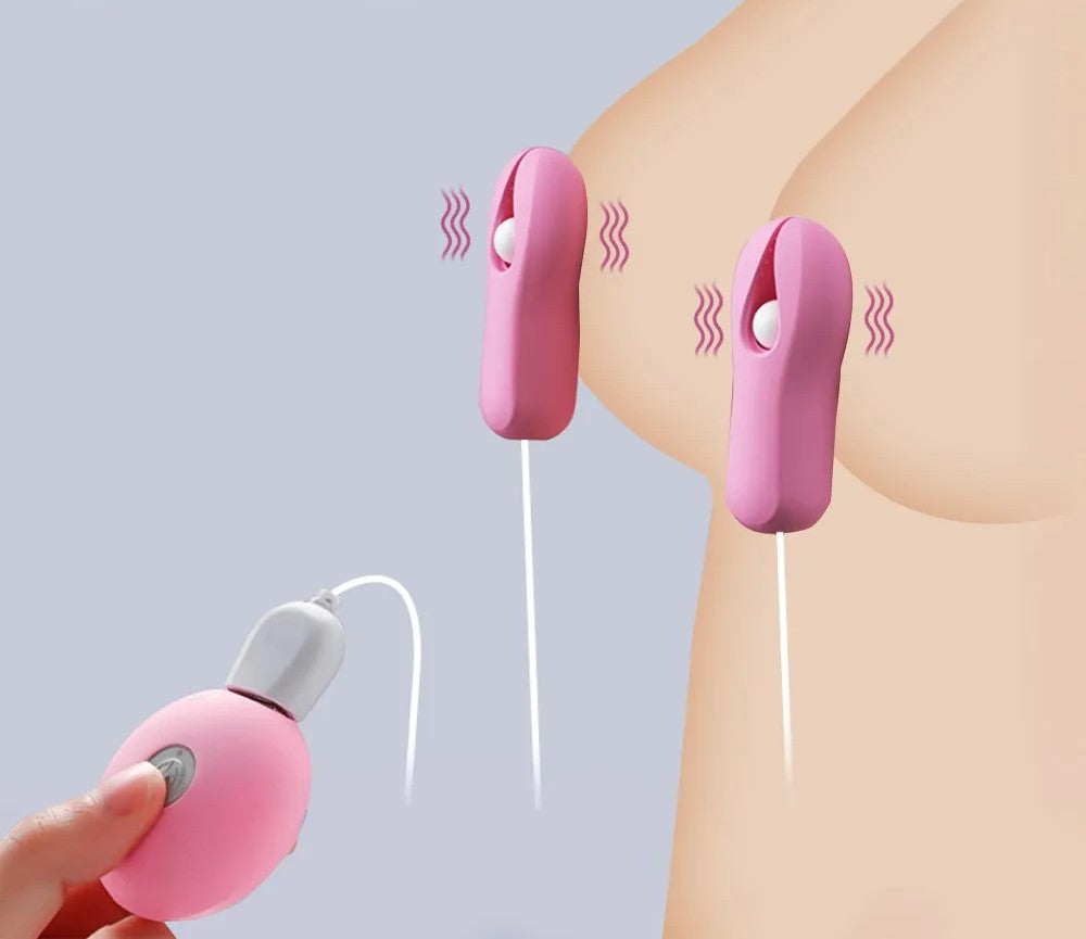 Ample Nipple Clamp Vibrator