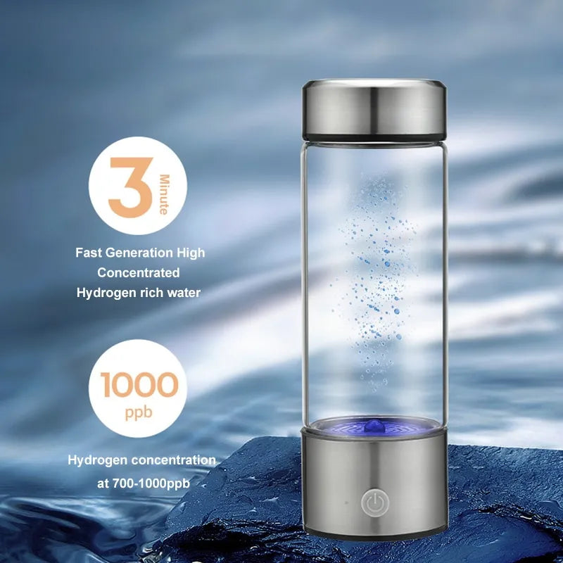 Portable Hydrogen Water Generator (420ml)