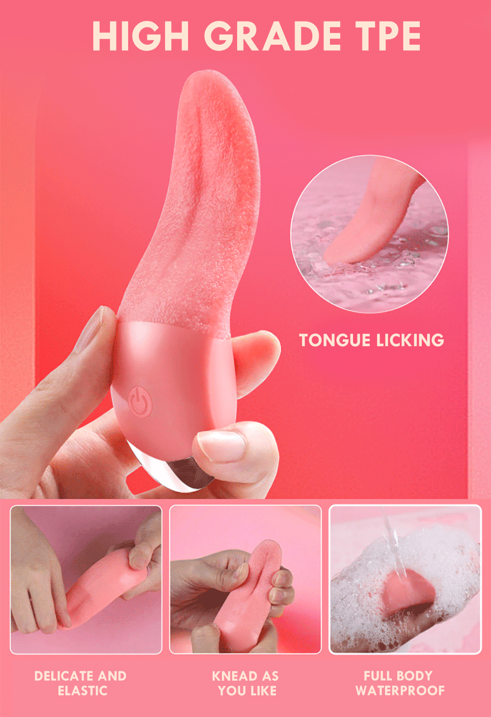 Tongue-in-Chic Vibrator