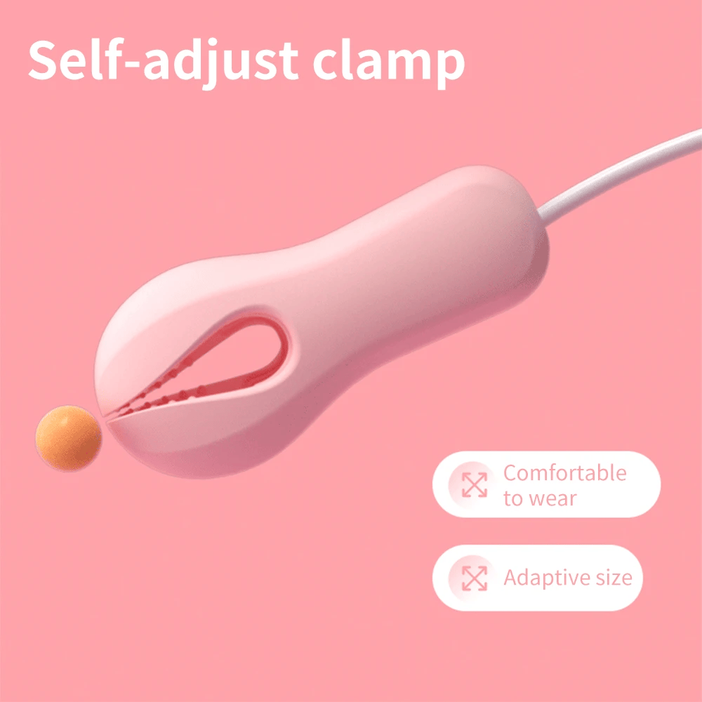 Ample Nipple Clamp Vibrator
