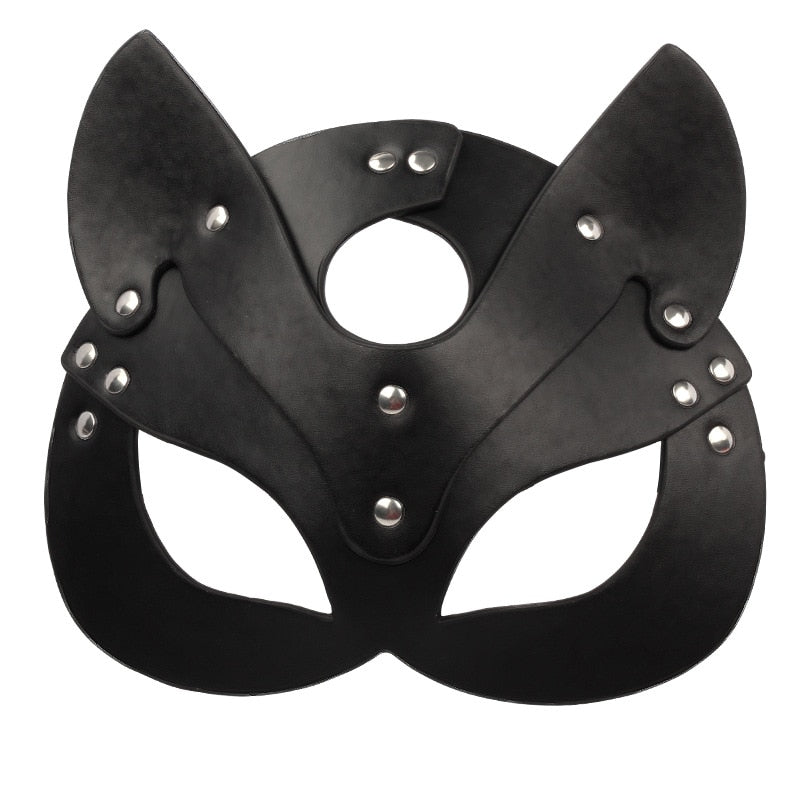 Fetish BDSM Cat Mask & Collars